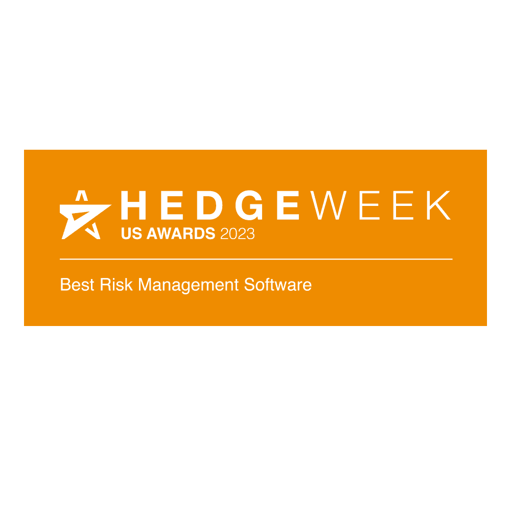 Awards - HEDGEWEEK Best Risk Management Software 2023